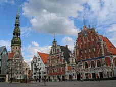 Дом Черноголовых в Риге - фото Р. Римша