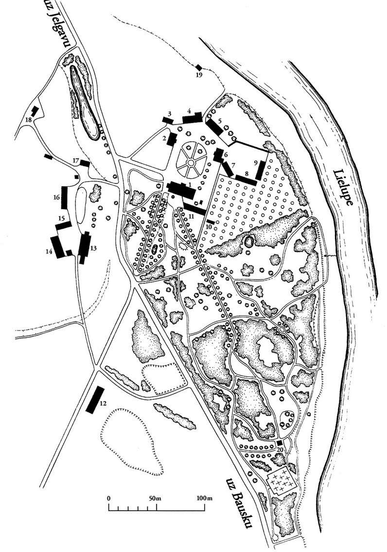 Карта имения