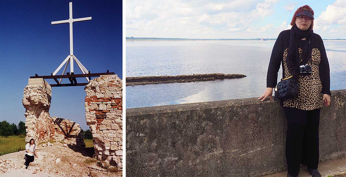 Фото Виктора Римша, 1999 и 2022 г.